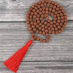 BRAINCORD Natural Rudraksha Mala|Jaap Rudraksha Mala Original Certified Nepalese 108 Brown Bead Rudraksh Nepali Rudraksha Mala for Gift Purpose-picture-29