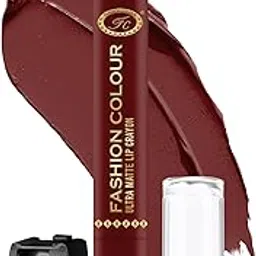 FASHION COLOUR Ultra Matte Lip Crayons With Free Sharpener | Smudge Proof And Waterproof | For Hydration And Moisturization | Long Lasting Lipwear with Matte Finish, Cruelty-free and Paraben-free - 2.5 gm(Cherry Kiss) image 1