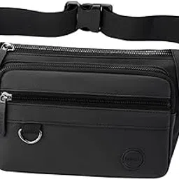 JAZZY PEARLS® Waist Pack for Men Phone Holder Trendy Fanny Pack for Street Biking Shopping Black-Sporting Goods-Outdoor Sports-Camping & Hiking-Hiking Backpacks-Waist Packs & Bags-image-33