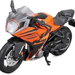 Maisto - 1/12 Scale Model Compatible with KTM RC 390 2022 Sports Motorcycle - Bike Model (Orange)-picture-22