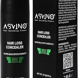 Hair Loss Concealer for Men & Women, Retinol Free, No Side Effects Black 27.5grm-image-79