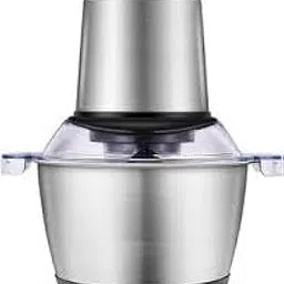 BLACK VENOM 250W Electric Meat Grinder & Food Chopper, 2L Stainless Steel Bowl, 4 Blades, 2-Speed Multifunctional Food Processor for Mincing, Chopping, Blending-picture-10