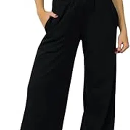 progeny Straight Wide fit Long Length Open Bottom Jogger for Women/Trending Multi Pocket Style, Relaxed Casual Pants for Women-picture-11