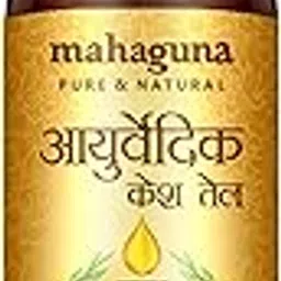 Mahaguna Ayurvedic Hair Oil | Bhringraj, Jatamansi, Brahmi, Amla, Sesame, Harad, Baheda, and Manjith, Mehndi, Anantamula-picture-36
