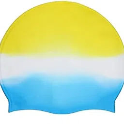 Kabello Flexible Swimming Cap for Men Women and Kids (Multicolor)-picture-44