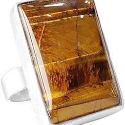 9dzine Crystal Rings for Women Men Jewellery | Fancy Finger Boho Ring | Adjustable Crystal Stone Ring for Girls Couple Birthday Gifts for Women Men-picture-15