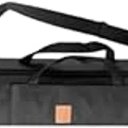 Fishing Rod Bag Canvas Folded Travel Gifts for Men Women Fishing Rod Carrier Black | Rod Cases, Tubes & Racks | Fishing Equipment-image-16