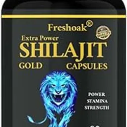 Freshoak Extra Power Shilajit Gold Capsules, Power and Stamina Supplement, 60 Capsules (Pack 1)-picture-33