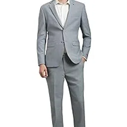 louis philippe Men's Polyester Blend Two Piece Suit-Dress Set-picture-22