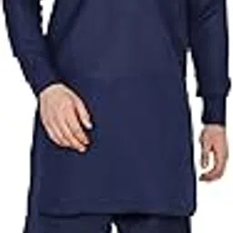 royal kurta Men's Cotton Linen Pathani Kurta and Salwar Set-picture-49