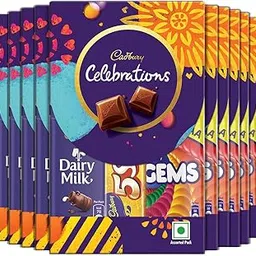 Cadbury Celebrations Assorted Chocolate Gift Pack, 54.2 g (Pack of 10)-image-48