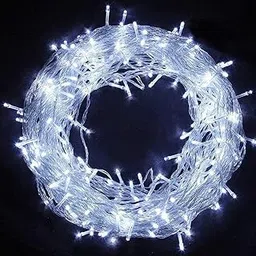Desidiya® Led Rice Light for Decoration String and Series Light for Diwali Christmas Indoor Outdoor Decoration Bedroom Wedding, Birthday Party Patio,10meter 35 Foot (White)-picture-18