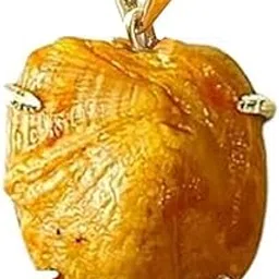 mauhurtika Natural Golden Machh Mani Pendant – Certified Rare Fish Stone Talisman for Wealth, Love & Beauty, Vedic-Energized Rahu Remedy Locket for Prosperity-picture-49