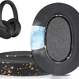 SOULWIT Cooling Gel Replacement Earpads for Sony WH-XB900N/WH-CH710N/WH-CH720N/WH-RF400/MDR-RF895RK Headphones, Ear Pads Cushions with High Density Foam - Black Gold-picture-19
