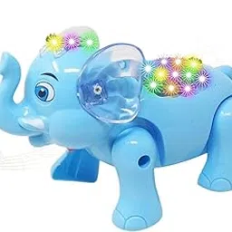 4AJ BAZAAR Walking Elephant Toy for Kids Light and Sound Toys for Babies Walking Toy, Moving Animal Toys, Musical Toys, Boys, Girls, Best Birthday Return Gifts for Kids-picture-23