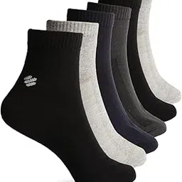 onn Men's Solid Cotton Casual wear Comfortable Ankle Length Socks | Flat Knit Ankle Cotton Socks |Free Size | Extra Durable Socks | Multicolor |-picture-26