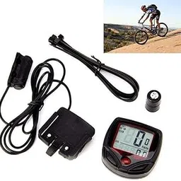 15 Function Bicycle Computer Odometer Speedometer Digital LCD Bike Meter Waterproof (Multicolor)-picture-20