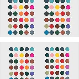 Kotart - Medium Size Multicolor Classic Plain Bindi for Women - Round Bindi for Girls Ladies Forehead (set of 2)-picture-57