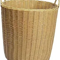 Laundry Basket Multipurpose Imitation Rattan Basket For Nursery Home Clothes L | Home & Garden | Household Supplies & Cleaning | Laundry Supplies | Hampers-image-19