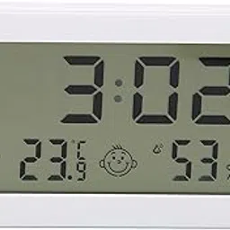 LCD Hygrometer Thermometer Digital High Accuracy Humidity Temperature Meter with Large Clear LCD Display Foldable Stand for Home Office Indoor Use ABS Material 90g-picture-46