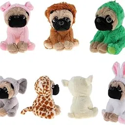 MERISHOPP®Dogs Child Doll Plush Toys Stuffed Animal Dog Cute Puppy Pink Pig|Toys & Hobbies | Preschool Toys & Pretend Play | Puppets |1 Piece Animal Hand Puppet-picture-13