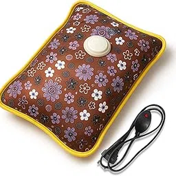 Slovic Hot Water Bag for Pain Relief | Electric Heating Pad for Pain Relief | Hot Bag for Periods Cramp Relief, Back pain, Muscle Pain & Winter Comfort | Portable & Reusable-picture-59