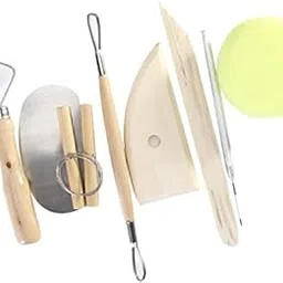 ZOOMELLA 2x Pottery Tool 8 pc Set ~ Wax Clay Ceramics Molding Tools|Pottery Tools & Sets| Pottery Tools & Sets-picture-24