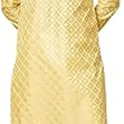 manyavar Men's Self Design Kurta Pajama Set (2pcs)-picture-10