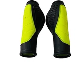 ilsha Ilsha® Bicycle Handlebar Grip Set Soft Rubber Non Toxic Anti-Slip Standard Size Colored Cycle Handle Grip Length 13 cm.-picture-57