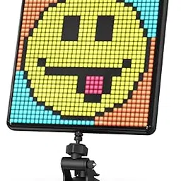 Divoom Pixoo-Max Pixel Display, APP Cellphone Control Display with 32 X 32 Programmable LED Screen for Home Decoration, Business Advertisement-picture-19