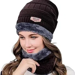 Winter Cap for Men, Winter Cap for Women Brown-picture-26