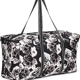 turtuls group Multi Black & White Travel Bag Girls Woman & Man-picture-54