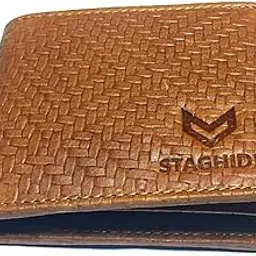 staghide Men's Tan Genuine Leather Wallet | Branded Quality Wallet for Men with RFID Blocking | Mens Gift Set-picture-12