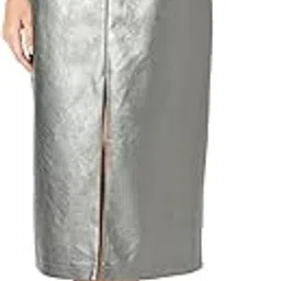 vero moda Front Slit Straight Midi Skirt-picture-19