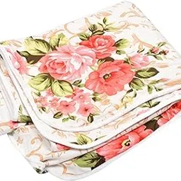 SVT Traditional Famous Jaipuri Beautiful Floral Print ac Blanket dohar Single Bed-picture-38