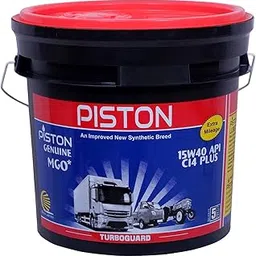 PISTON 15W-40 API CI4 PLUS Synthetic Breed Engine Oil For Car, Truck & Tractor (5 L)-picture-14