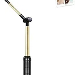 TRIVYOM Flexible Mobile Tabletop Stand - Metal Built - Heavy Duty Foldable Lazy Bracket Clip Mount - Multi Angle Clamp for All Smartphones [ 1Pcs, Multicolor ]-image-17