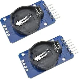 RoboElectrixx DS3231 AT24C32 IIC Precision RTC | Real Time Clock Memory Module for boards compatible with Arduino (Piece- 2)-picture-41