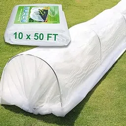 KLEWEE Plant Covers Freeze Protection (10FT x 50FT, 1.05 oz/yd²)-picture-48