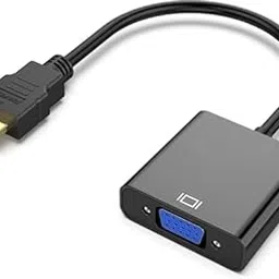 HDMI to VGA Adapter, Black, Digital to Analog Video Converter, Compatible with Laptop, Desktop PC, Xbox, Roku Streaming Player-image-13