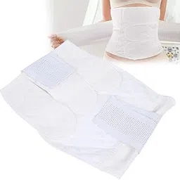 ccy Postnatal Belly Belt, 3 in 1 Cotton Postpartum Support Recovery Belly Wrap Waist/Pelvis Belt Body Shaper Postnatal Shapewear (L)-picture-46