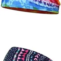 calandis CALANDIS™ 2 Pieces Yoga Sport Headband Fitness Gym Running Cycling Sweatband Hairband | Womens Accessories-picture-36