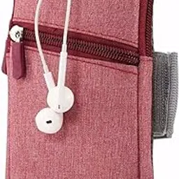 VIZCO Mens Cross Body Bag Waterproof Sport Arm Band Phone Case Running Bag Pouch-image-73