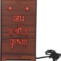 Tool Point God Krishna Ji Wooden Night Lamp | for Living Room, Home Pooja Ghar Decor Modern Kitchen Pack of 1-picture-39