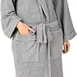 LUSHWRAPS Women Bath Robe Full Sleeve Cotton Bathrobe | Soft, Light, Compact & Highly Water Absorbent | Ideal for Birthday/Anniversary/Diwali/Couple/Wedding Gift | 250 GSM | Swimming-picture-23