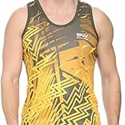 bw: beatwide Men’s 100% Polyester Sublimation Printed Athletic Running Vest | Lightweight Sports Costume for Gym, Jogging & Training-picture-15