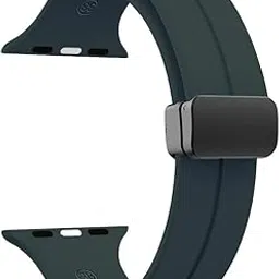 Printme Silicone Sport Band Compatible with Apple Watch 38mm 40mm 41mm 42 mm 44 mm 45 mm 49 mm, Magnetic Clasp Adjustable Strap Compatible for iWatch Series SE Series 1-8-image-19