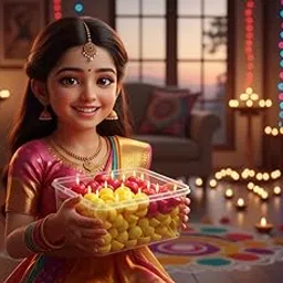 Decorative Wax Diyas for Diwali, Traditional Clay Oil Lamps with Cotton Wicks, Pack of 50-image-98