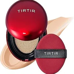 TIRTIR Mask Fit Red Cushion Foundation, Full coverage, Skin fit, Satin Glow Finish, Korean Cushion Foundation #23N SAND, 18g-picture-17