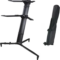 Softline-Pro SP20 Double Keyboard Stand With Carry Bag (Black)-image-30
